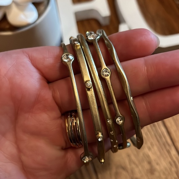 Gold Bangles - Picture 2 of 3